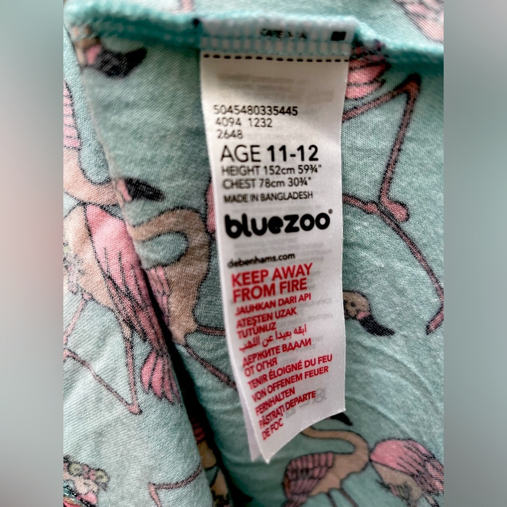 Girls Bluezoo Summer Beach Dress size 11-12 - Picture 4 of 4